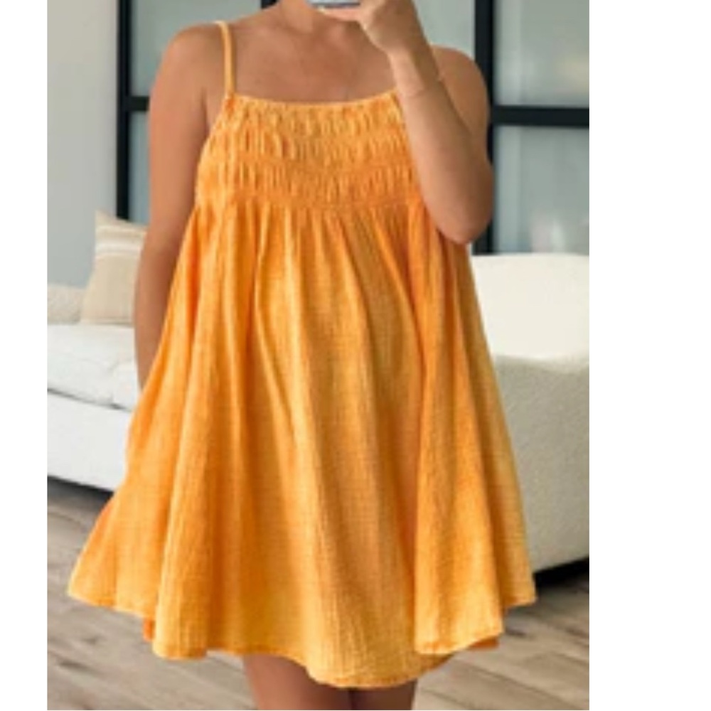 Shop Talulah Orange Sundress